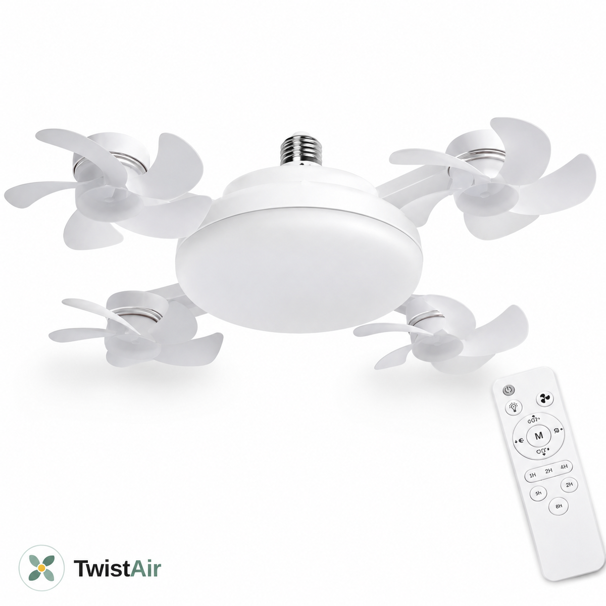 TwistAir – Fan & Light LED