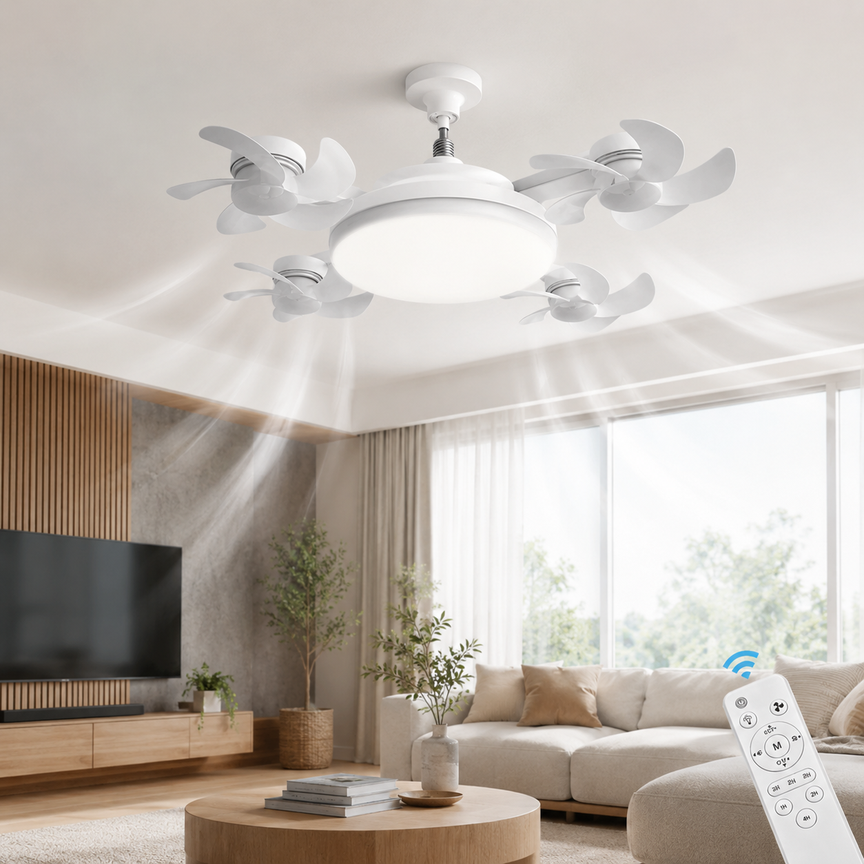 TwistAir – Fan & Light LED